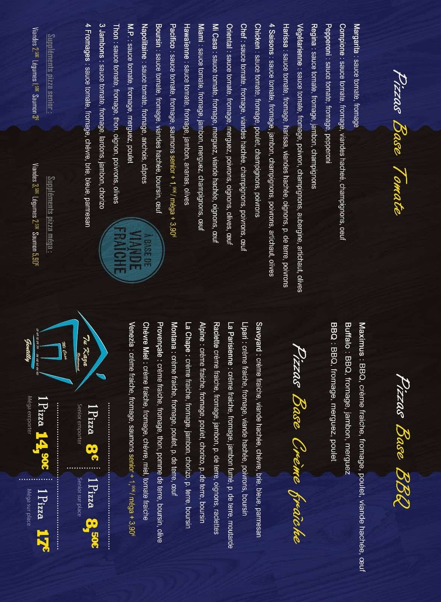 Tu Kaza menu 2