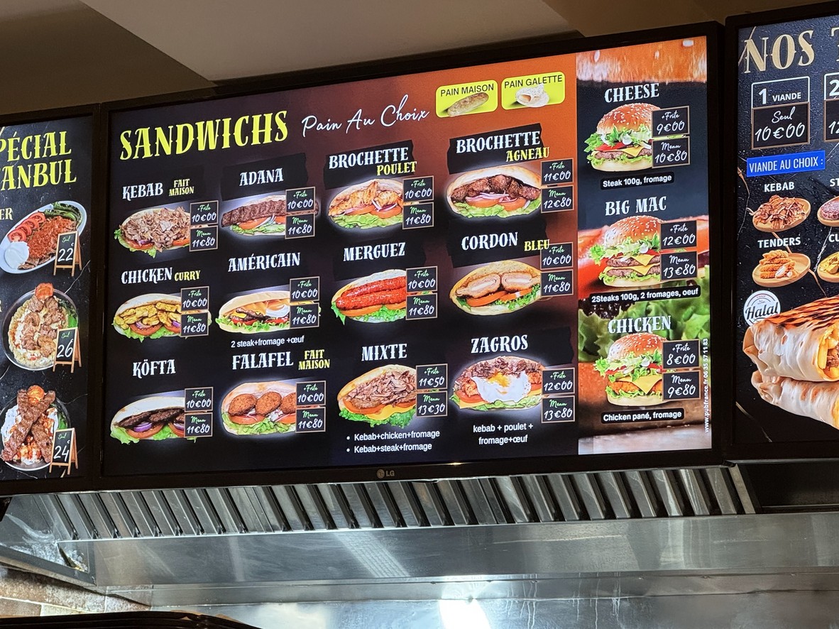 The Grill Istanbul menu 2