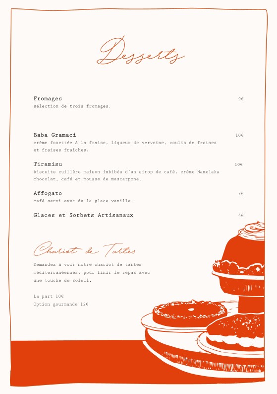 Gramaci Restaurant menu 2