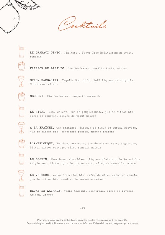 Gramaci Restaurant menu 3