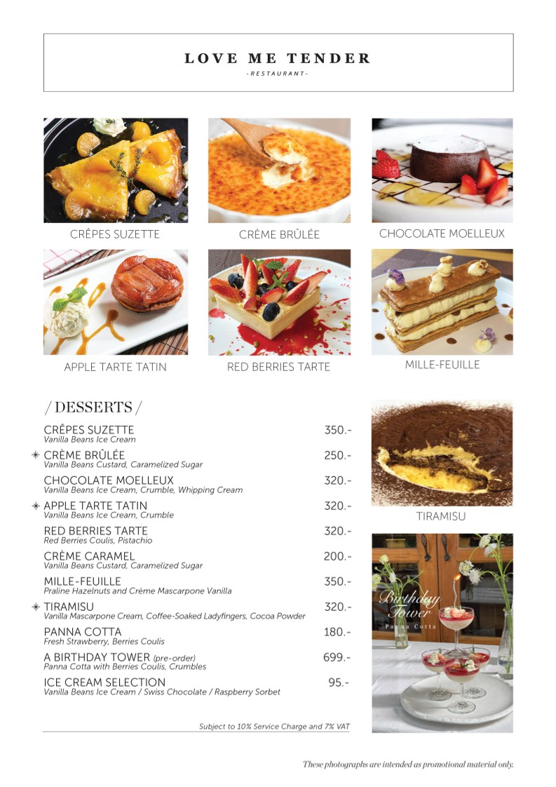 Lovemetender Restaurant 乐美腾德 (素坤逸31) menu 4