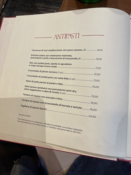 Ristorante Carnosa Roma Prati