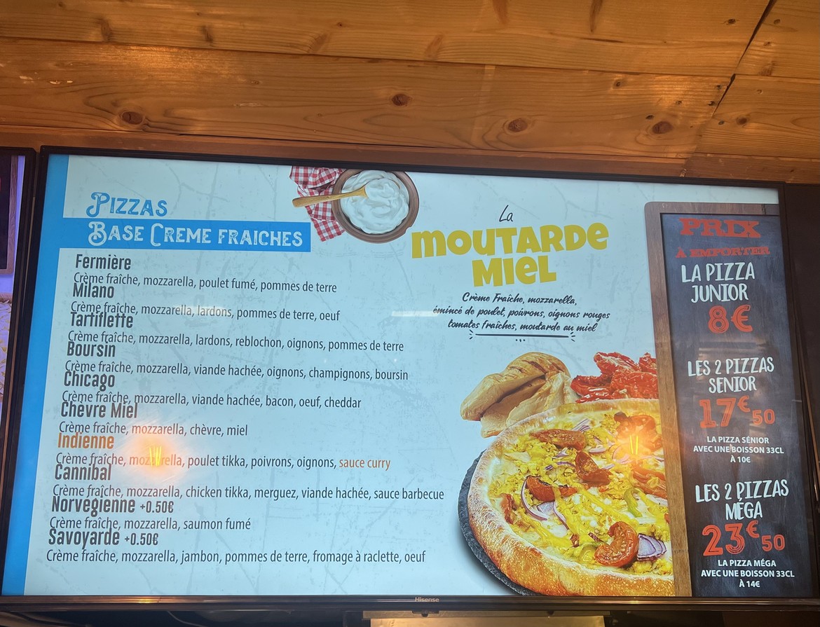 Pizza King menu 2