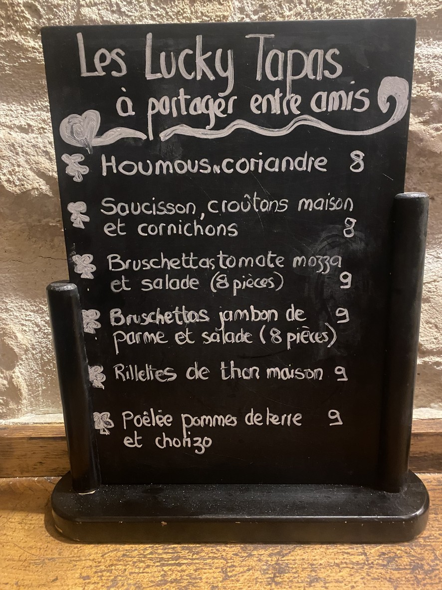 LuckyBastard menu 1