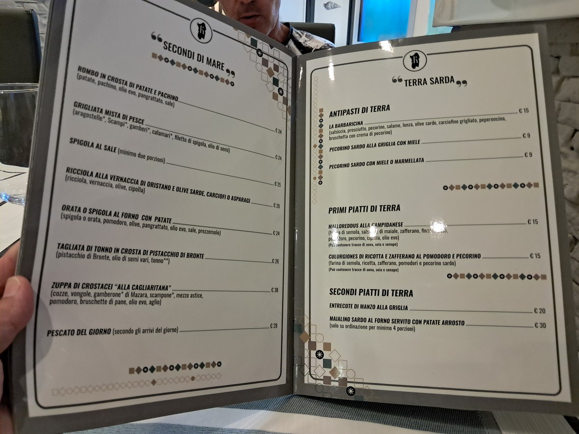 Ristorante Karalis menu 5
