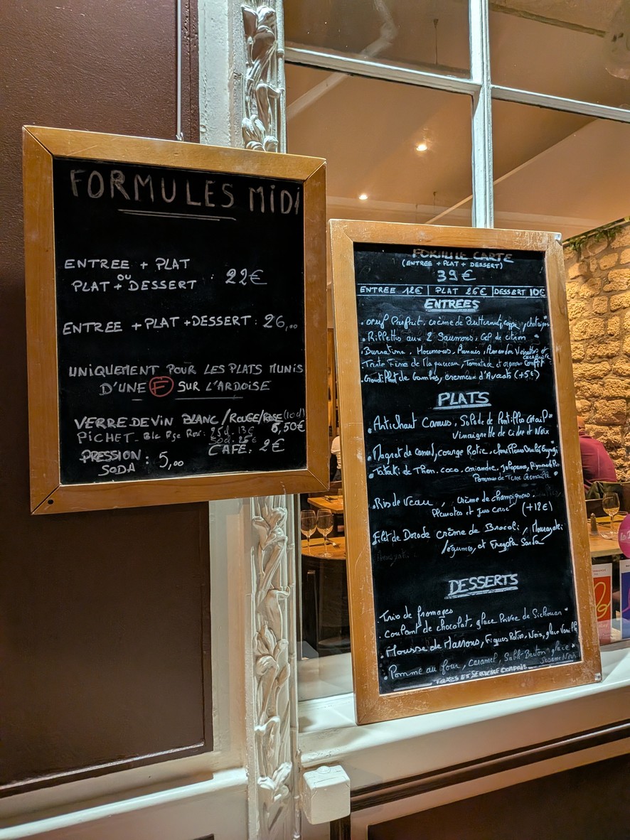 Ripaille menu 1
