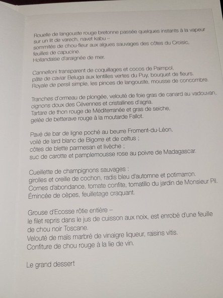 Restaurant Pierre Gagnaire
