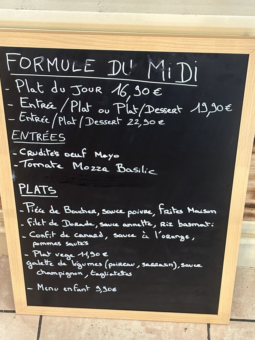 Le Clem Café menu 2