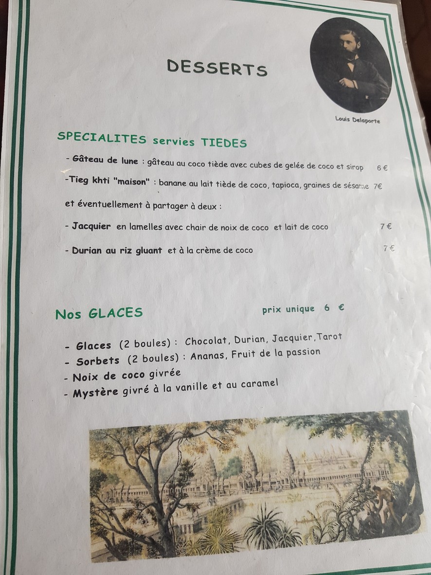Le Mékong menu 3