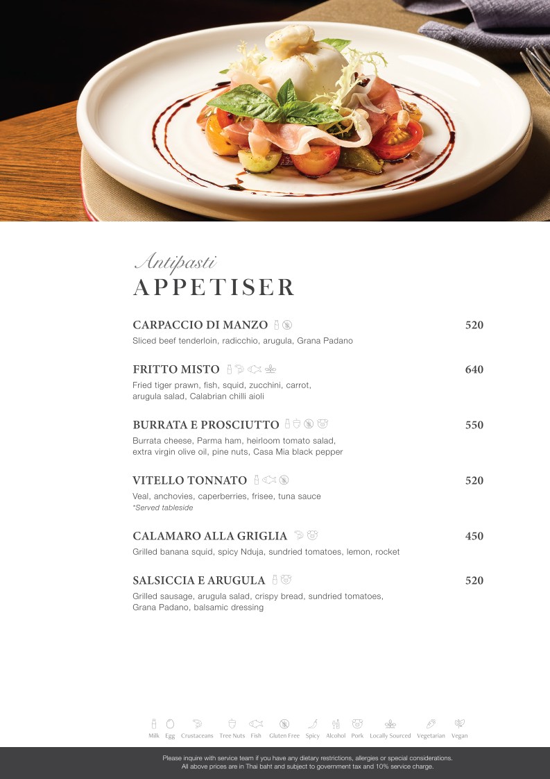 Brio menu 1