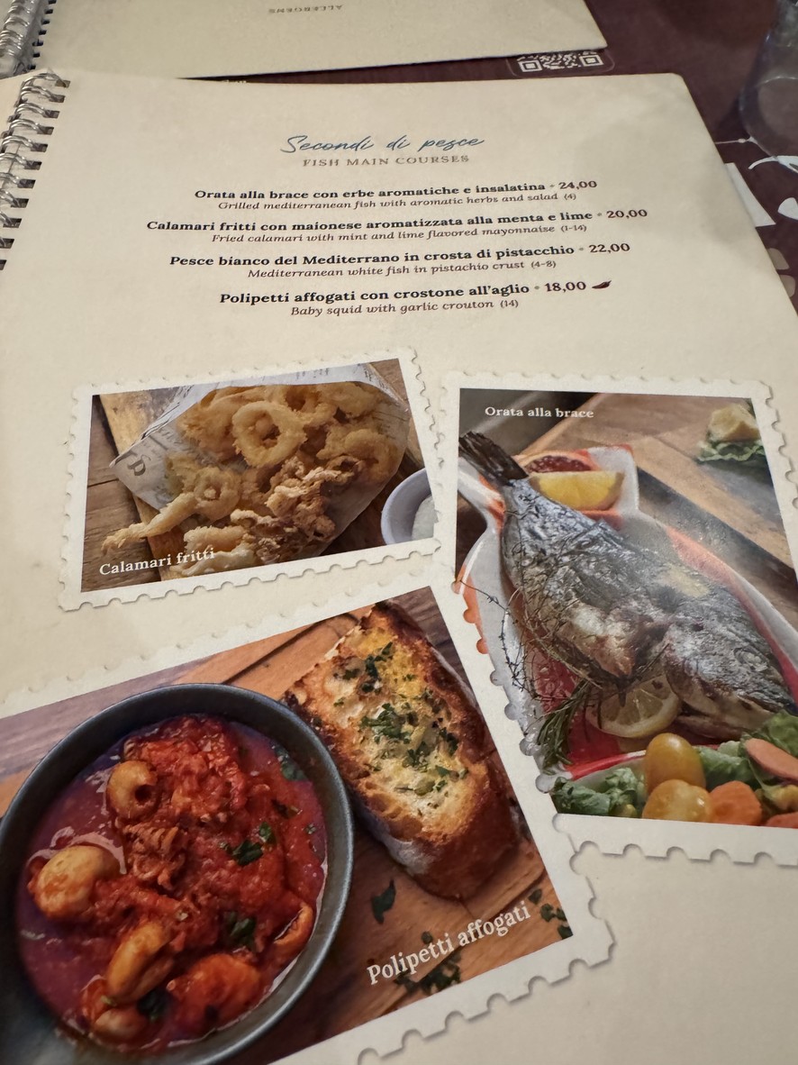 Cleto - La porta del Colosseo menu 6