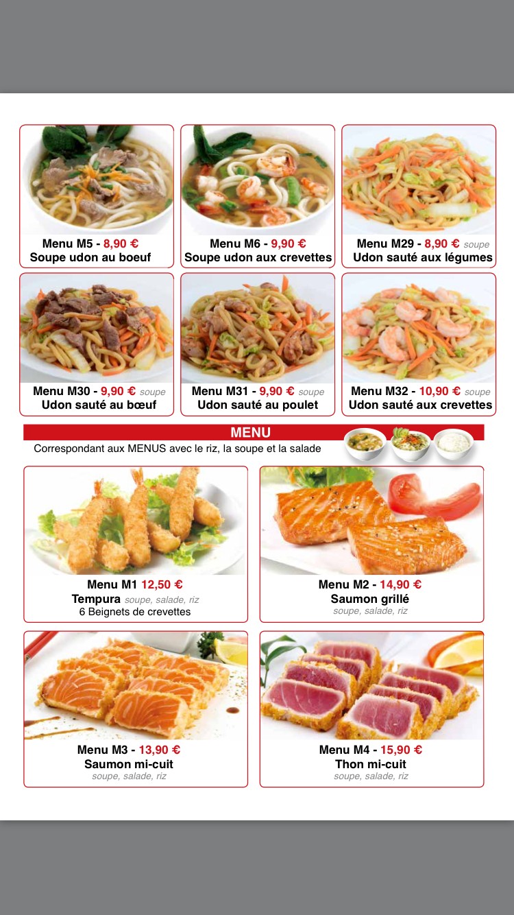 Nishi Sushi menu 4