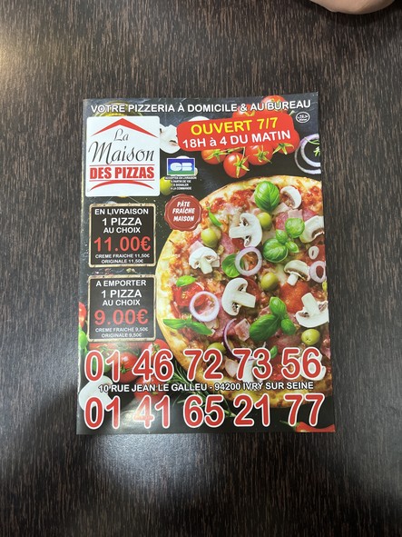 LA MAISON DES PIZZA