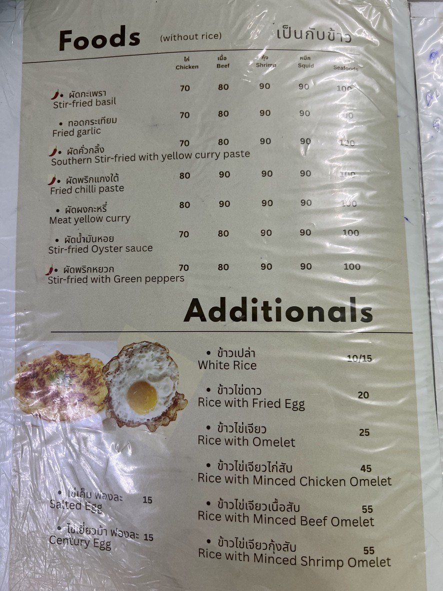 Luó tí bāng nuò menu 2