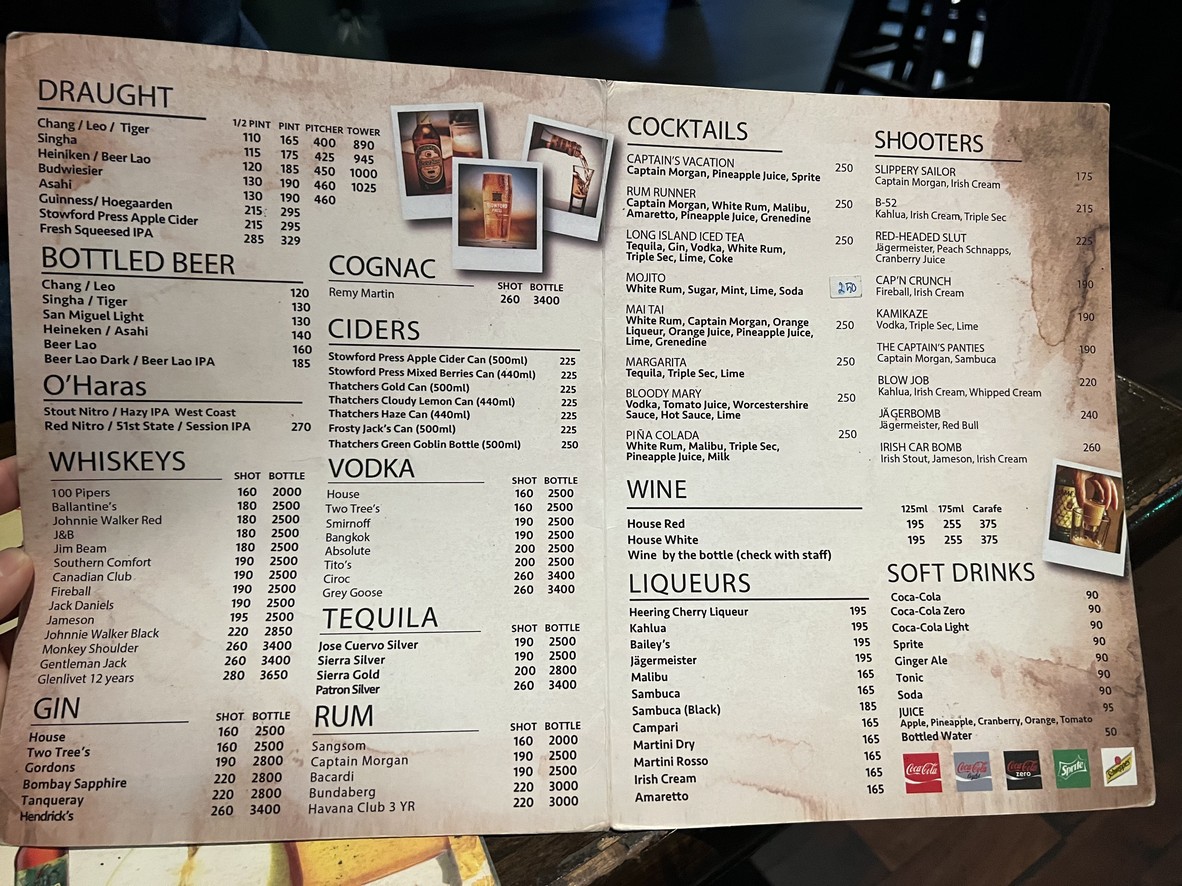The Games menu 3