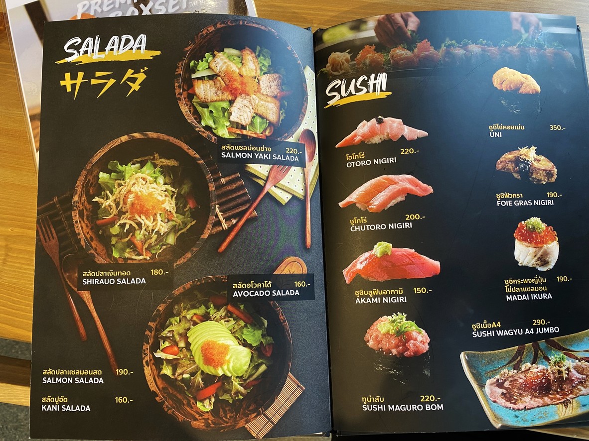 Kaze No Sushi 宾告 menu 2