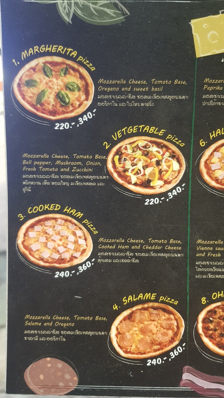 Alola Pizza & Pasta menu 3