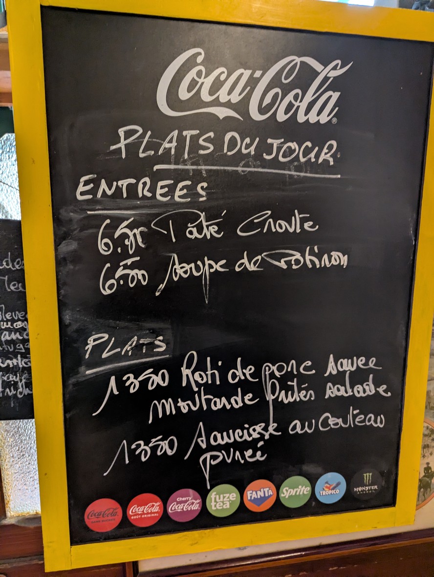 Le Bar Fleuri menu 2