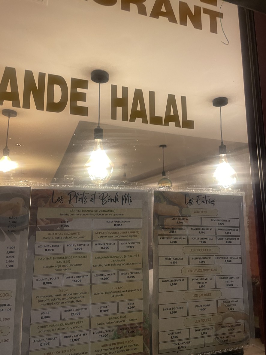 Shan menu 2