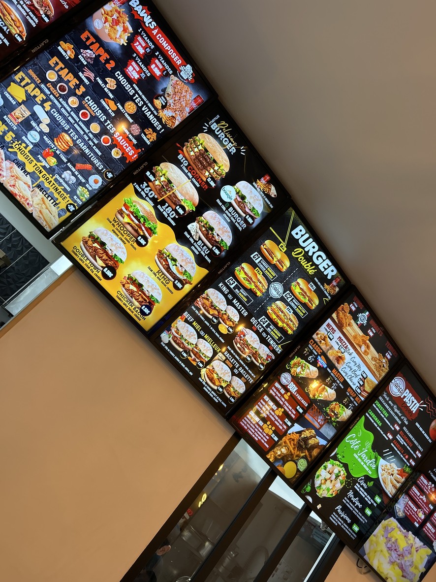 The Corner menu 1