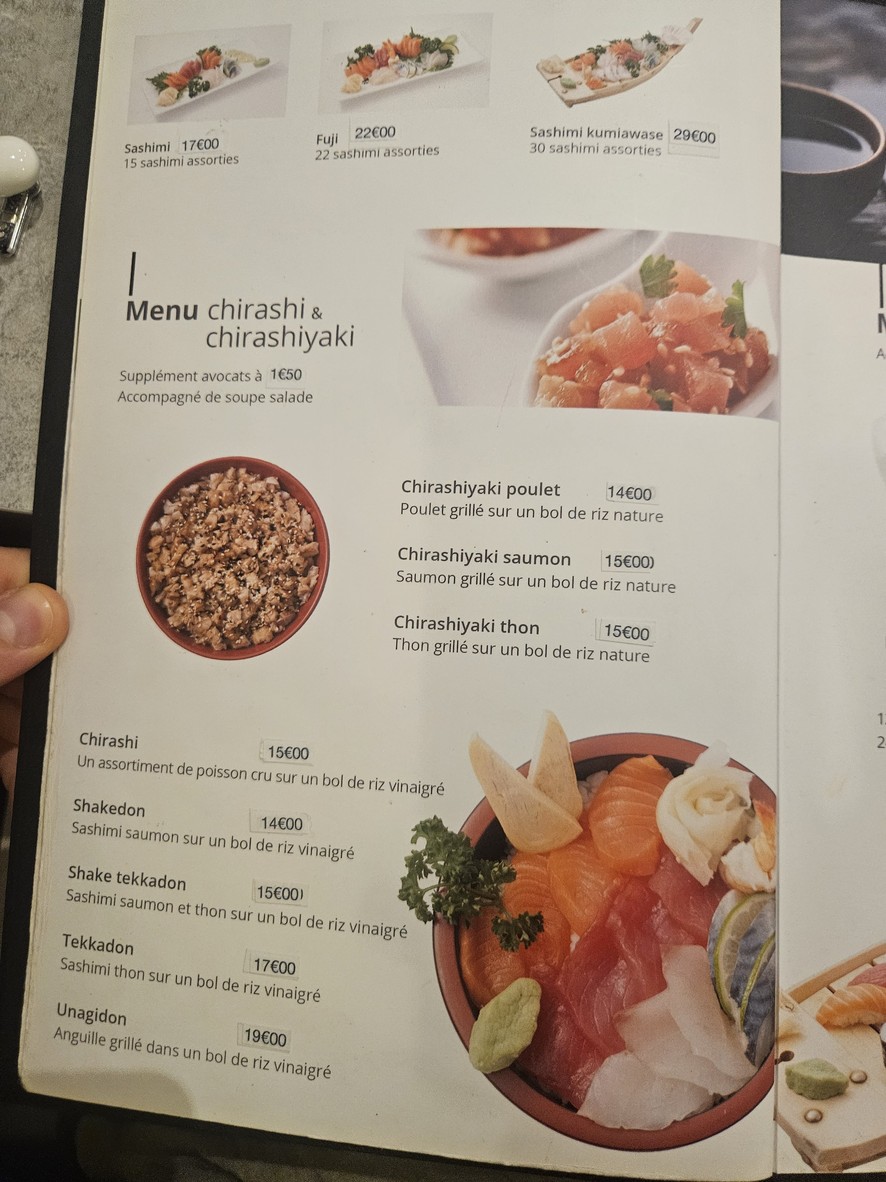 Osaka menu 4