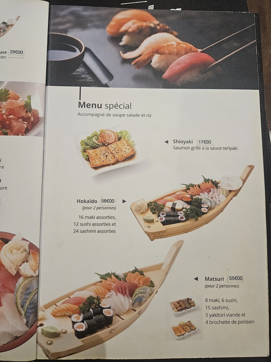 Osaka menu 5