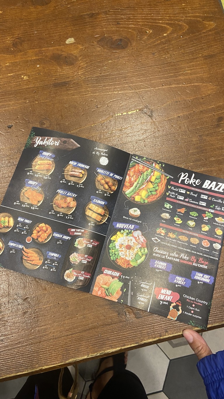 Asian Food by Baze Pantin menu 1