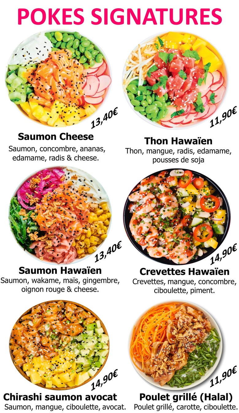 POKE DELI - 75015 PARIS menu 3