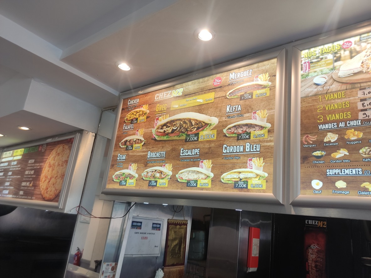 Chez M2 menu 3
