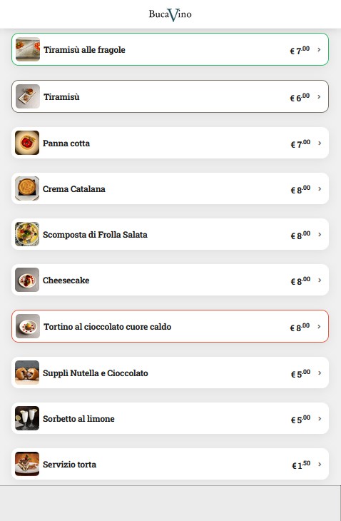 BucaVino menu 4