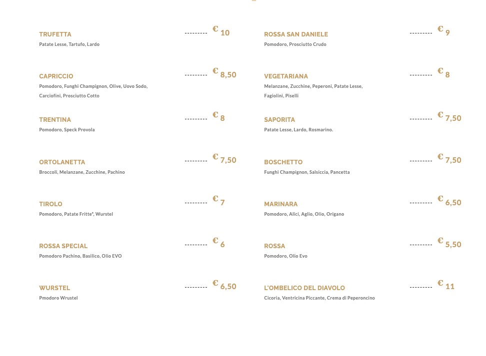 Parco dei Pini menu 6