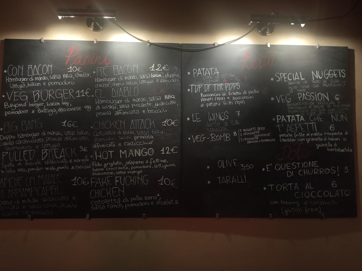 Barley Wine menu 3