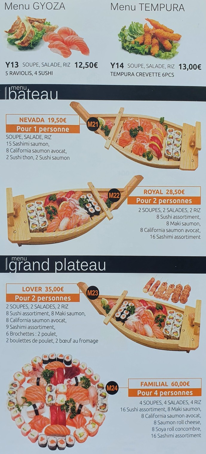 Lili traiteur menu 4