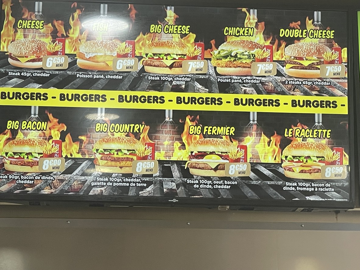 Eat Meat menu 2