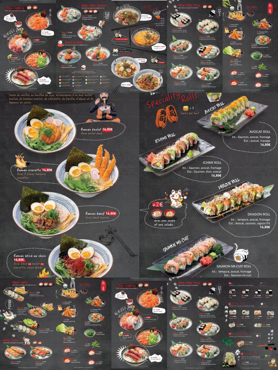 Ichimi menu 1