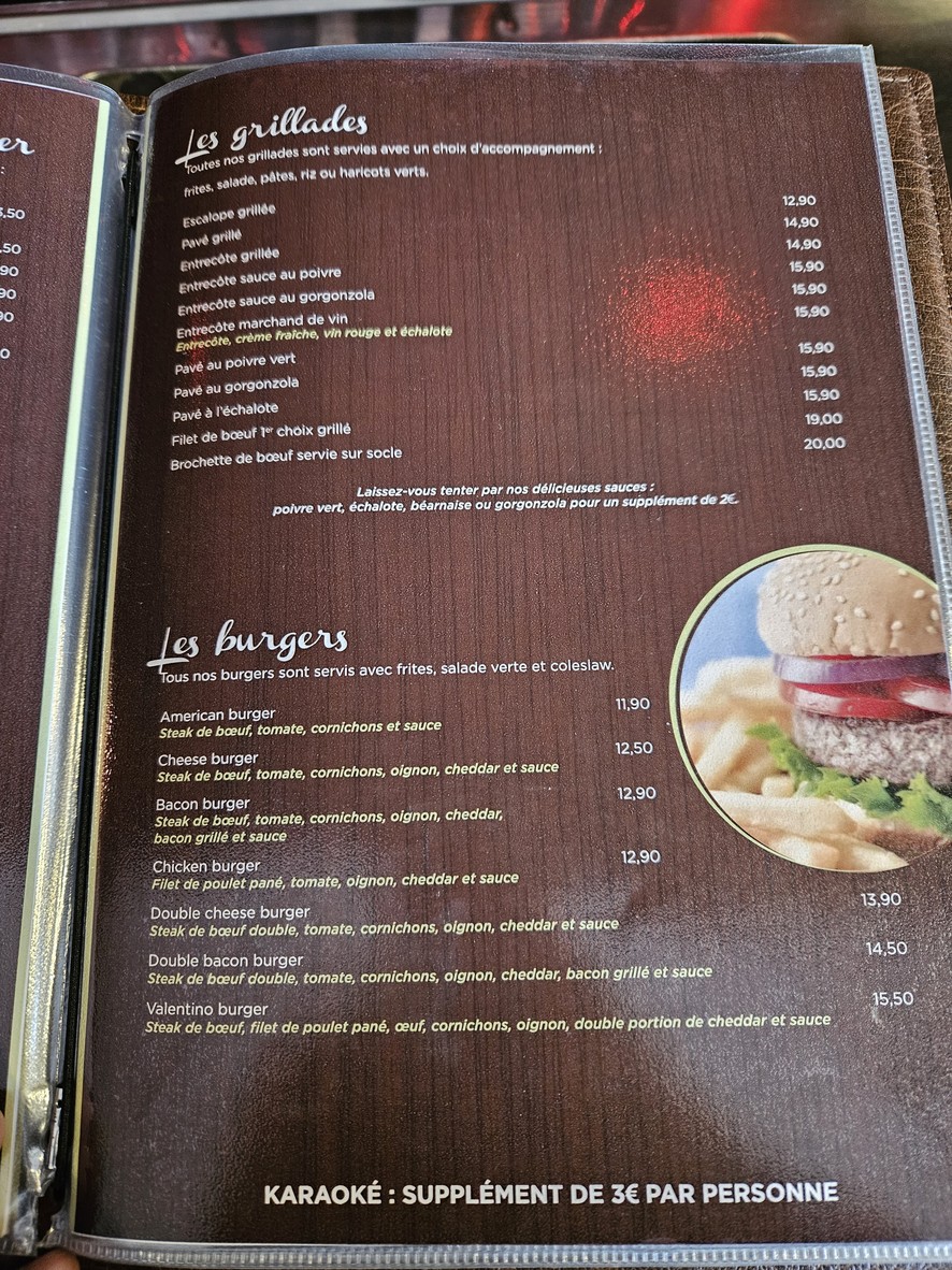 Pizzeria Valentino menu 4