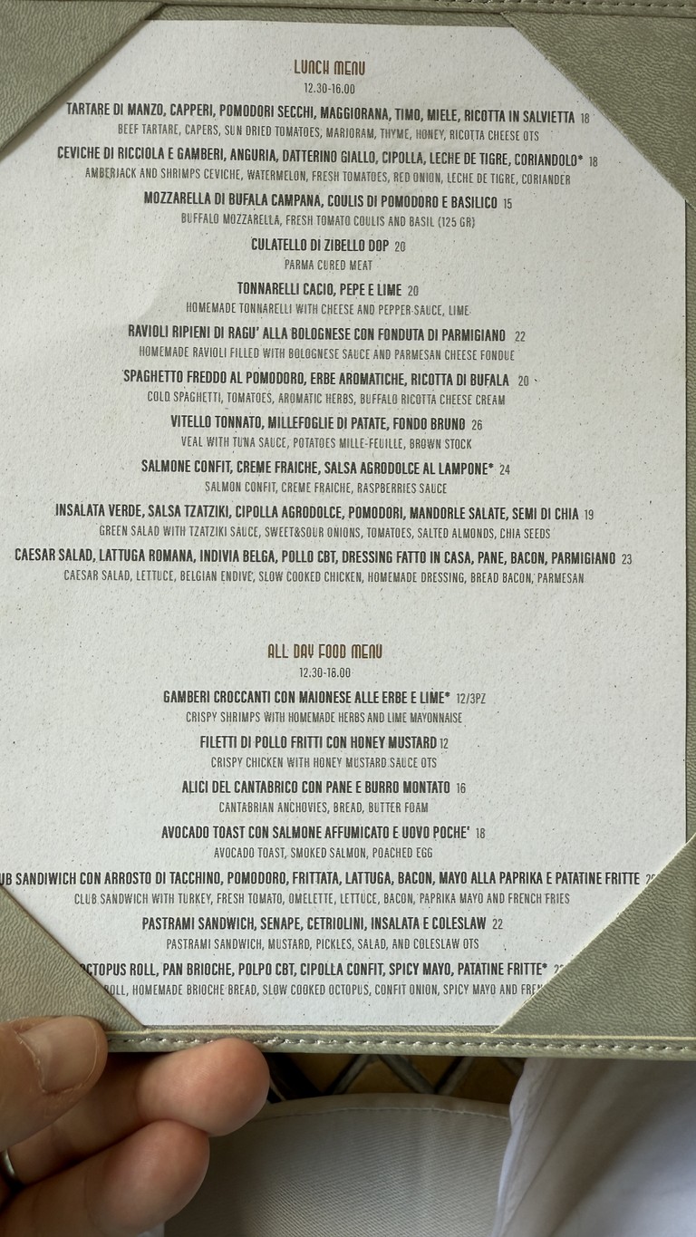 Caffè Doria menu 2