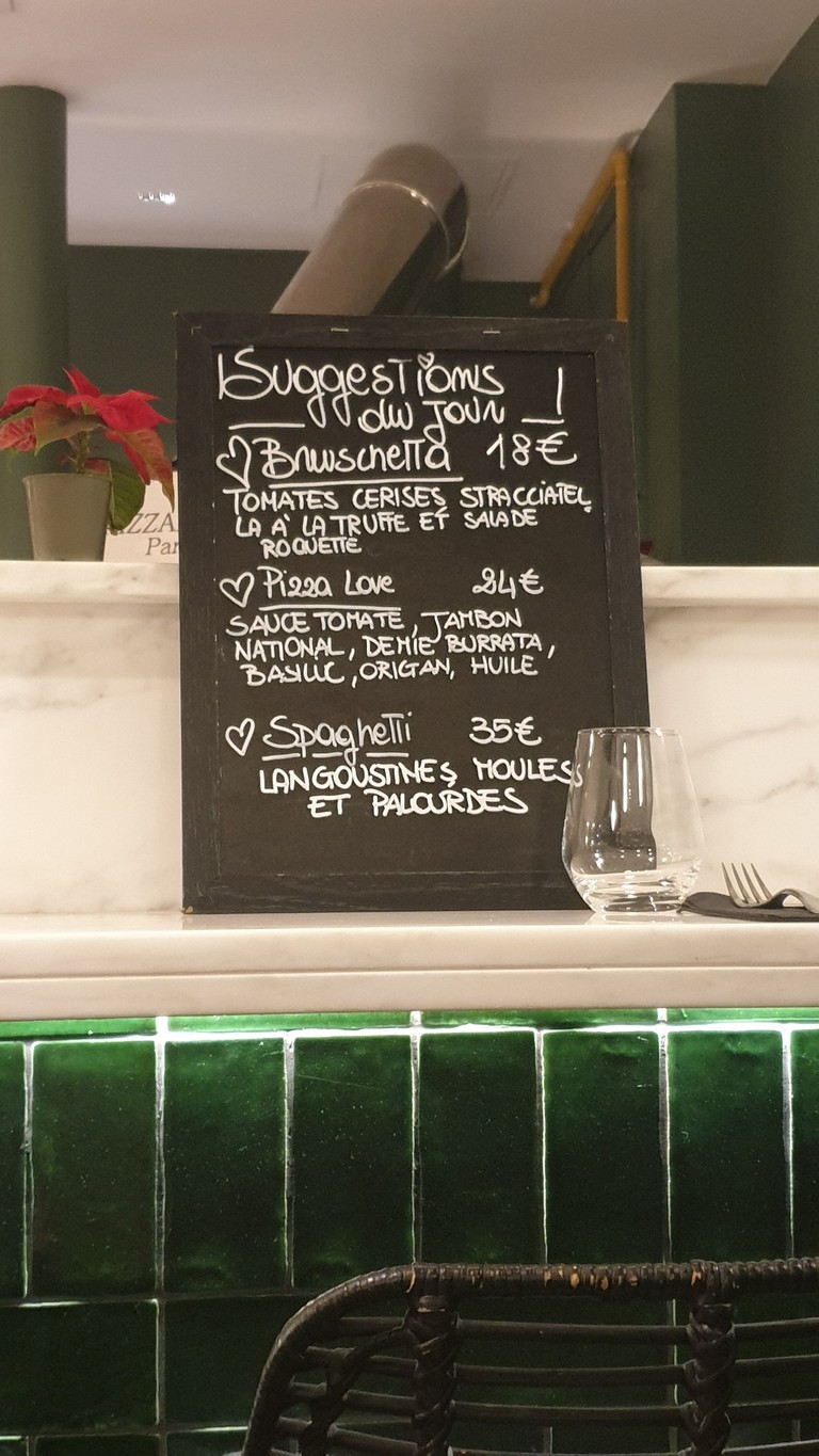 Pizzamore Paris - Pizzería Montparnasse menu 2