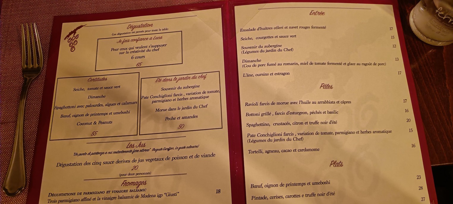 Taverna Angelica menu 3