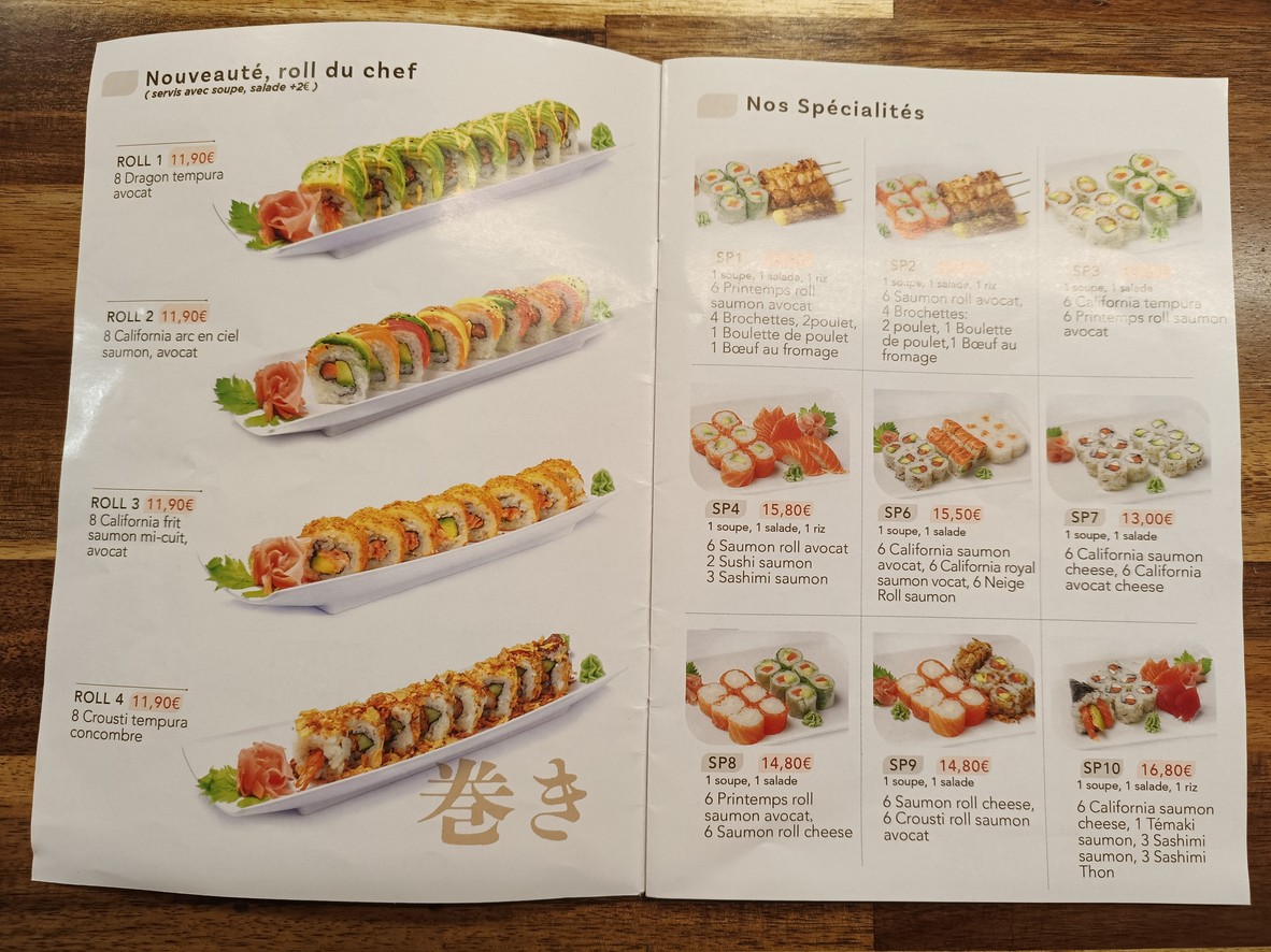 Okinawa menu 2