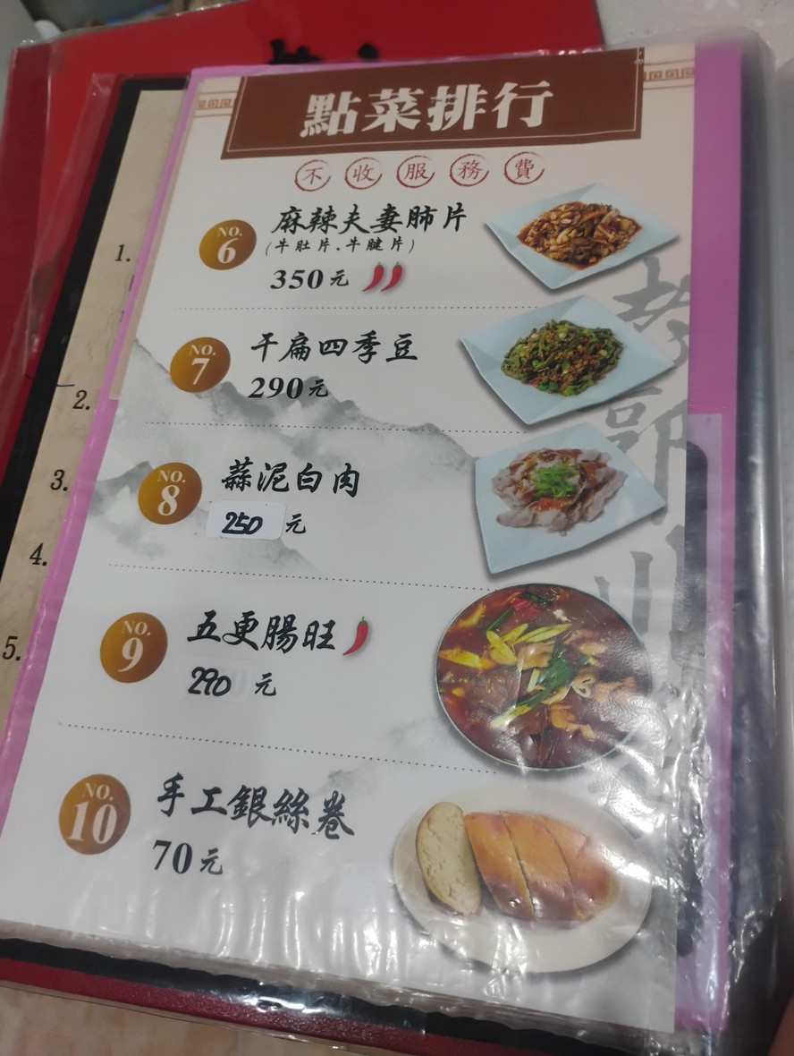 Lao Guo Chuan Cai menu 2