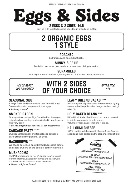 HolyBelly menu 1