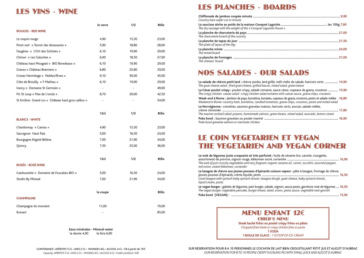 Café NENESSE menu 2