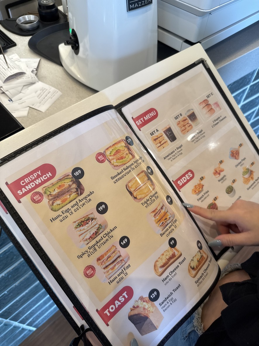 Pan Bagels (พาน เบเกิลส์) ประดิษฐ์มนูธรรม menu 2
