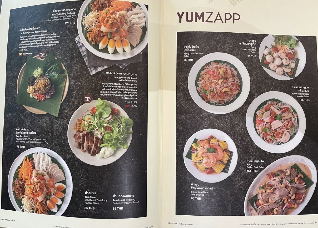 So Asean Cafe & Restaurant FYI Center menu 2