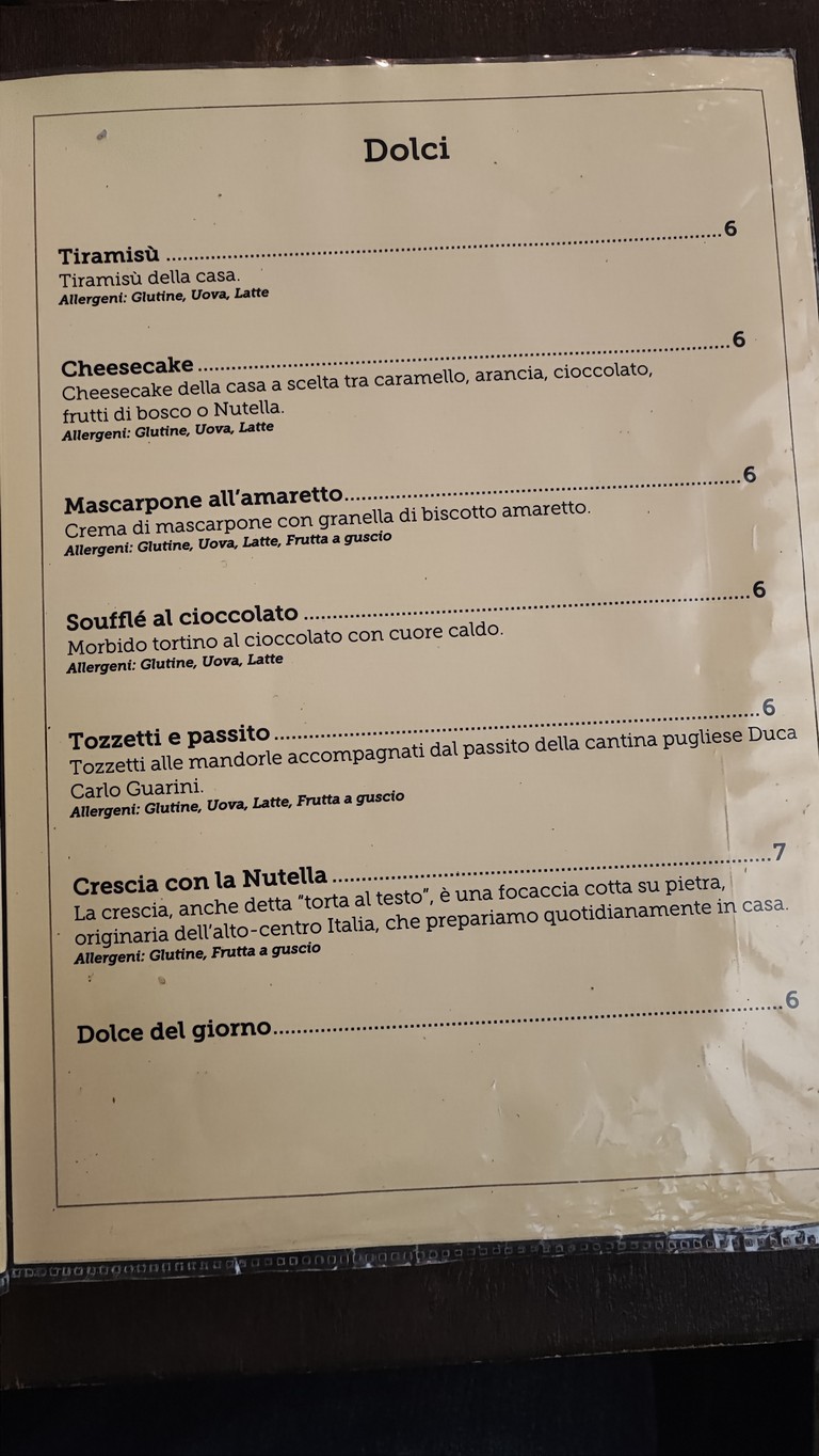 Birrifugio Trastevere menu 10