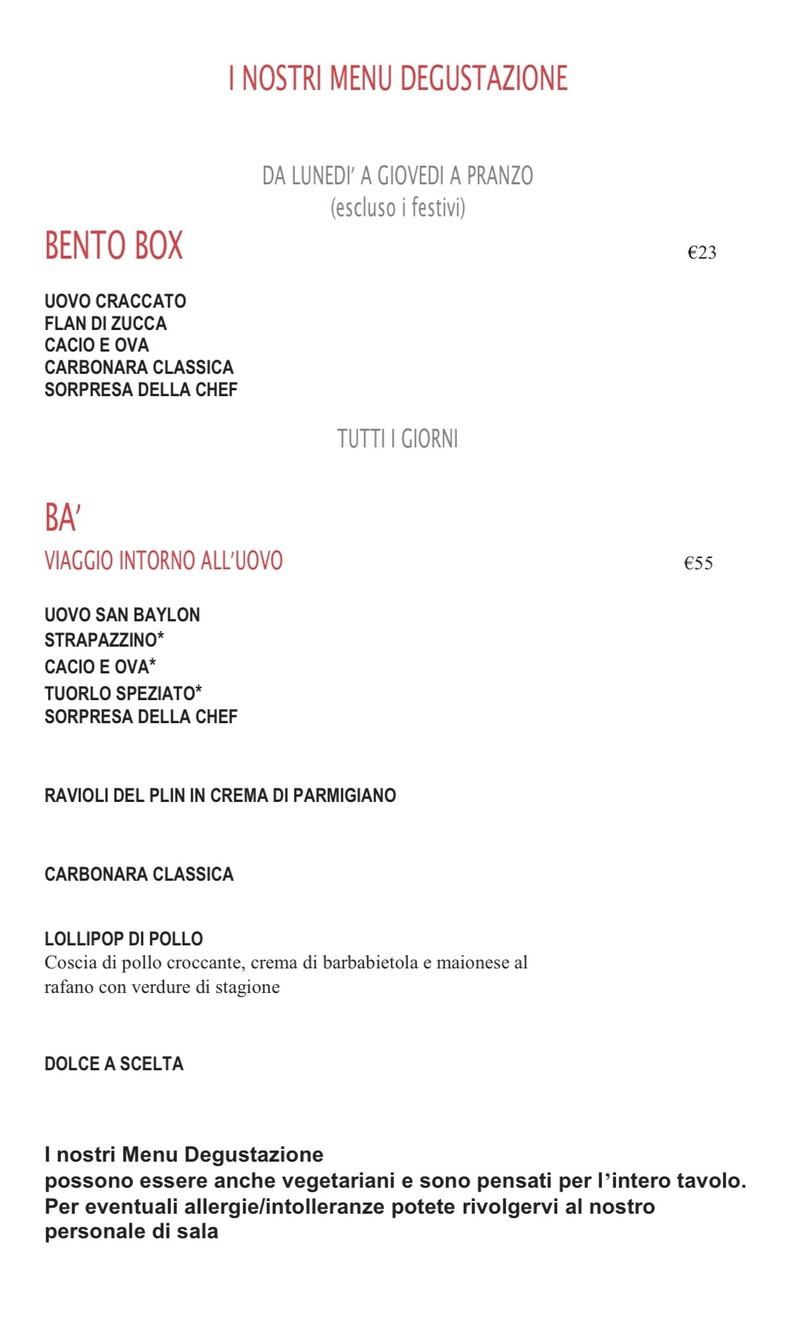 Eggs menu 4