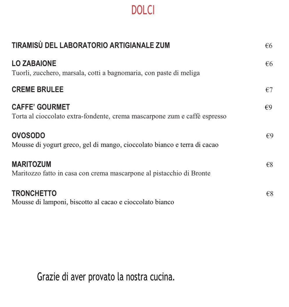 Eggs menu 5