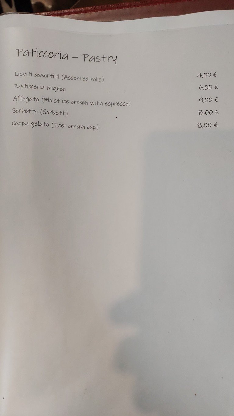 Universal Bar Pizzeria menu 6