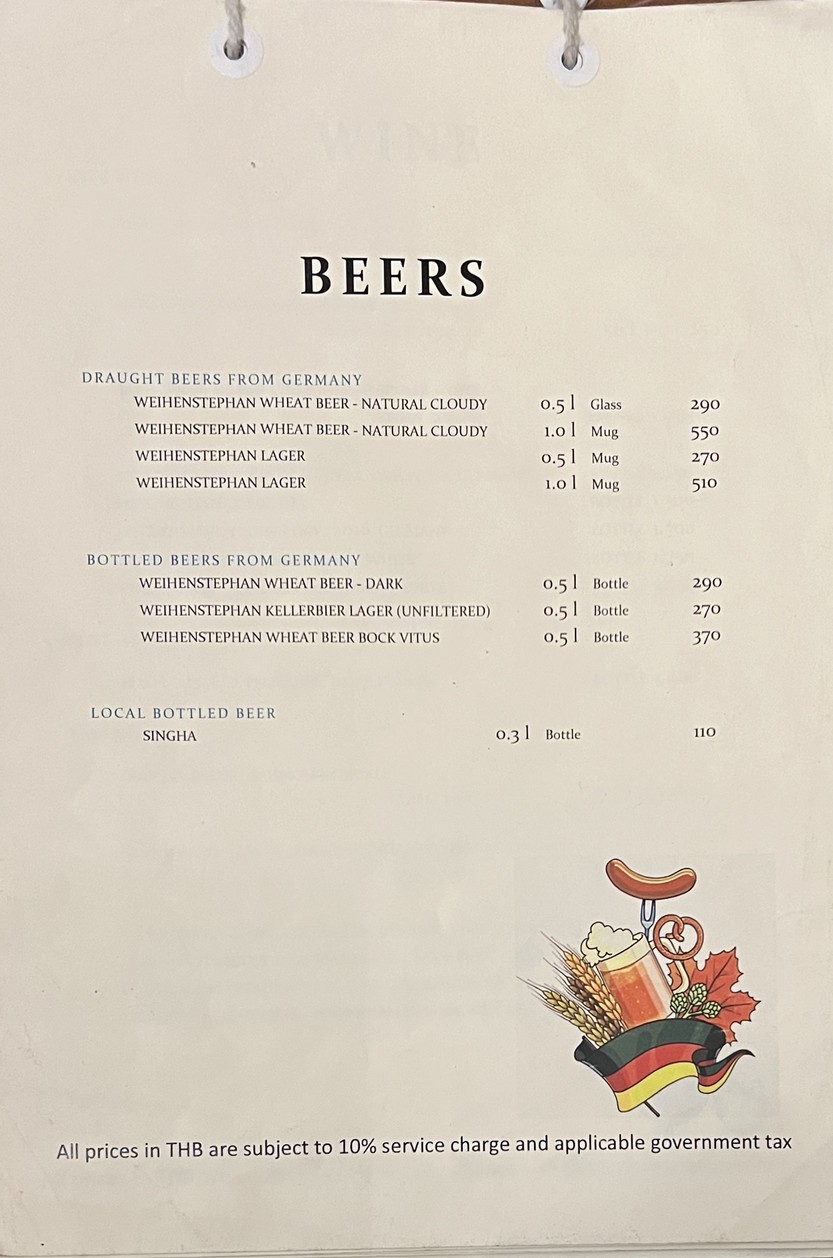 Alexander's German Eatery menu 4